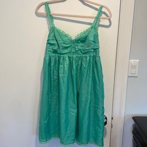 Betsey Johnson silk dress.